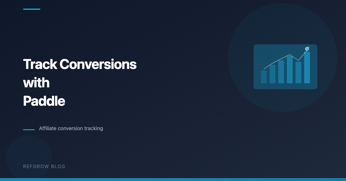 How to Track Affiliate Conversions with Paddle